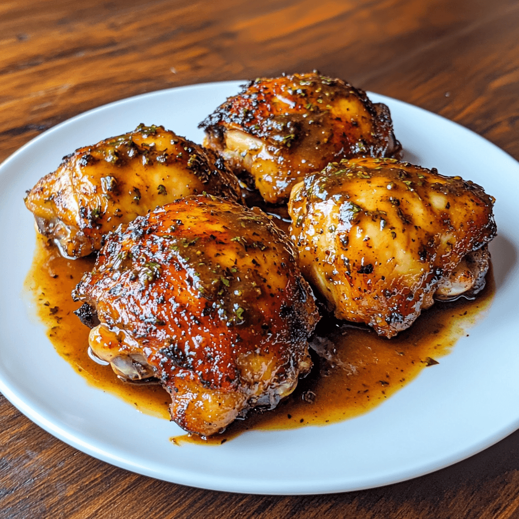 easy air fryer chicken and gravy recipe plated and drizzled with homemade gravy