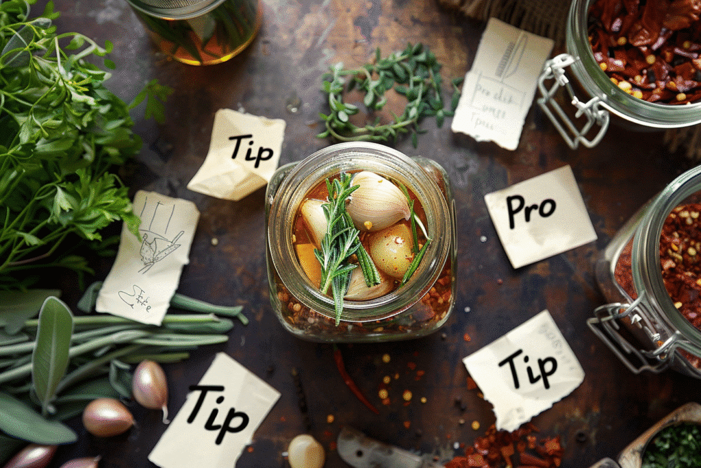 Pickled garlic TikTok expert tips setup